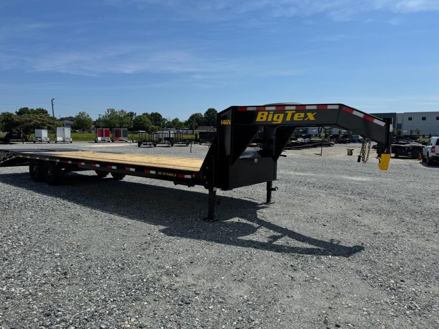 Big Tex 14GN, Gooseneck, 102" x 30', 15.9K, Dovetail, Mega Ramps Image 1