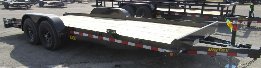 Big Tex 10CH, Car Hauler, 83" x 20', 9.9K, Dovetail Image 1