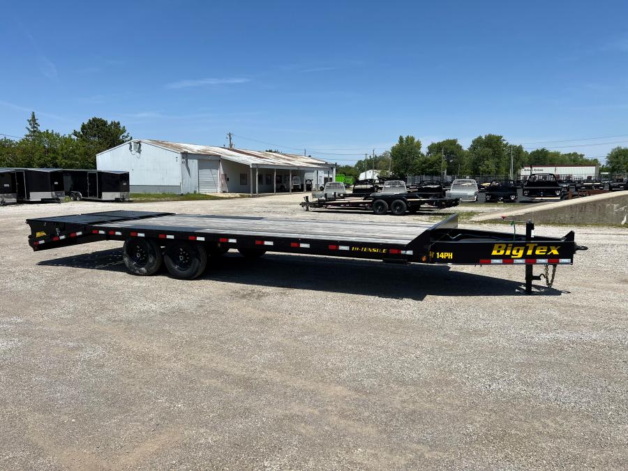 Big Tex 14PH, Pintle, 102" x 20', 15.9K, Dovetail, Mega Ramps Image 2
