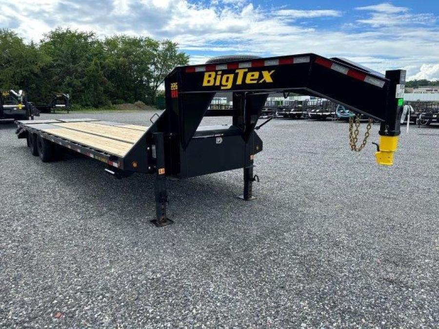 Big Tex 22GN, Gooseneck, 102" x 33', 23.9K, Dovetail, Mega Ramps Image 1
