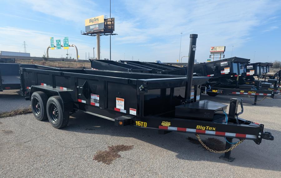 Big Tex 16TD, Dump, 83" x 16', 17.5K Image 0