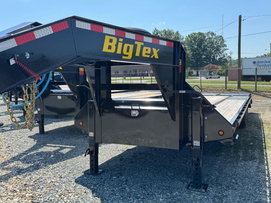Big Tex 22GN, Gooseneck, 102" x 30', 23.9K, Dovetail, Mega Ramps Image 0