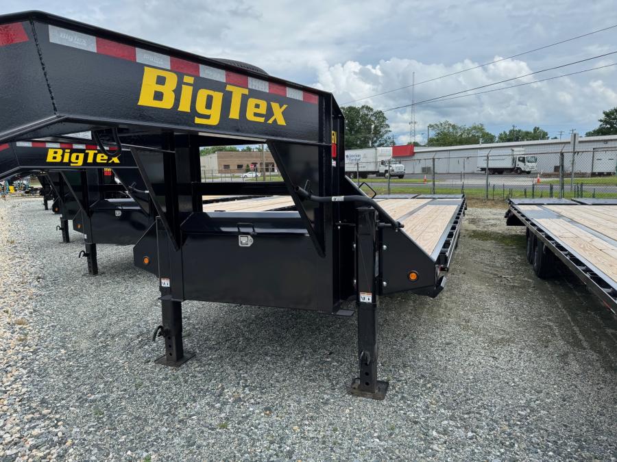 Big Tex 22GN, Gooseneck, 102" x 33', 23.9K, Dovetail, Mega Ramps Image 0