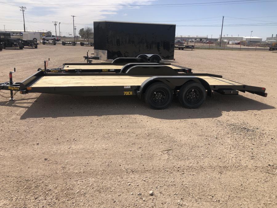 Big Tex 70CH, Car Hauler, 83" x 18', 7K, Dovetail Image 1