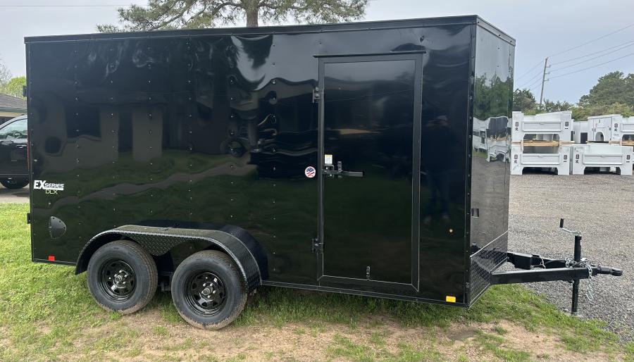 K841 7X16 OUTBACK DLX FLAT TOP VNOSE ENCLOSED CARGO 7K Image 0