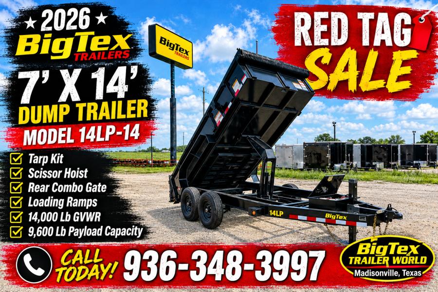 Big Tex 14LP, Dump, 83″ x 14′, 14K Image 0