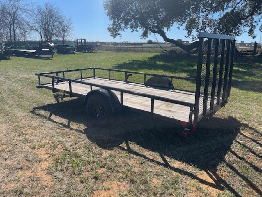 Big Tex 35SA 2,995# SA UTL 77"x10 BLACK Image 1
