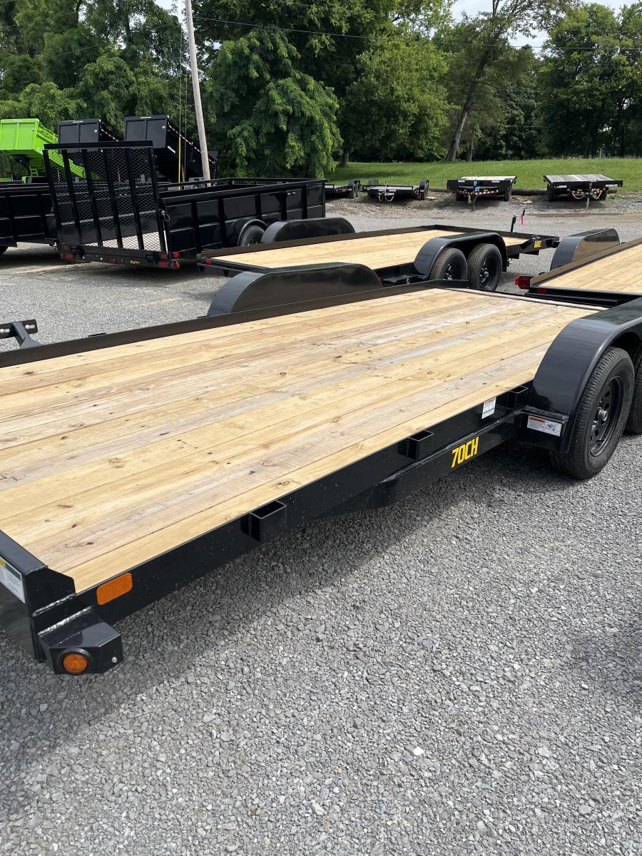 Big Tex 70CH, Car Hauler, 83" x 18', 7K, Dovetail Image 1