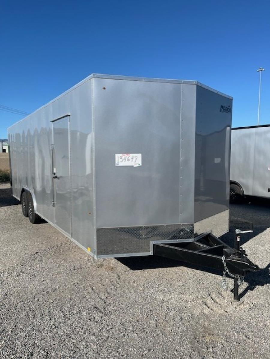 K721 CARGO EXPRESS DLX FLAT TOP VNOSE 6X12 SA ENCLOSED TRAILER Image 1