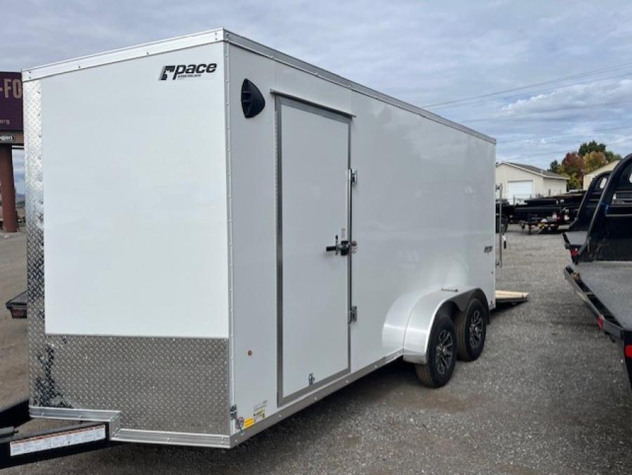 K841 Element 7 x 16 TA Enclosed Trailer Image 1