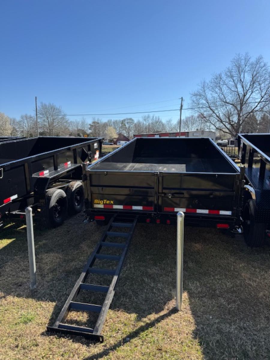 Big Tex 14LX, Dump, 83" x 14', 14K, 4' Sides Image 1