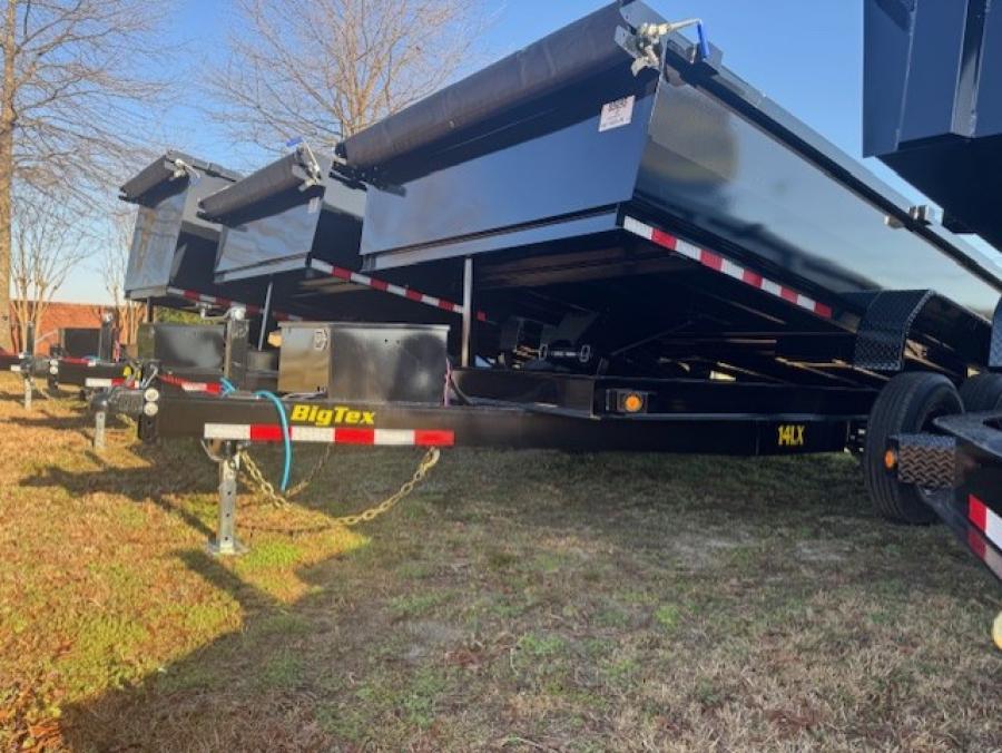 Big Tex 14LX, Dump, 83" x 14', 14K, 4' Sides Image 2