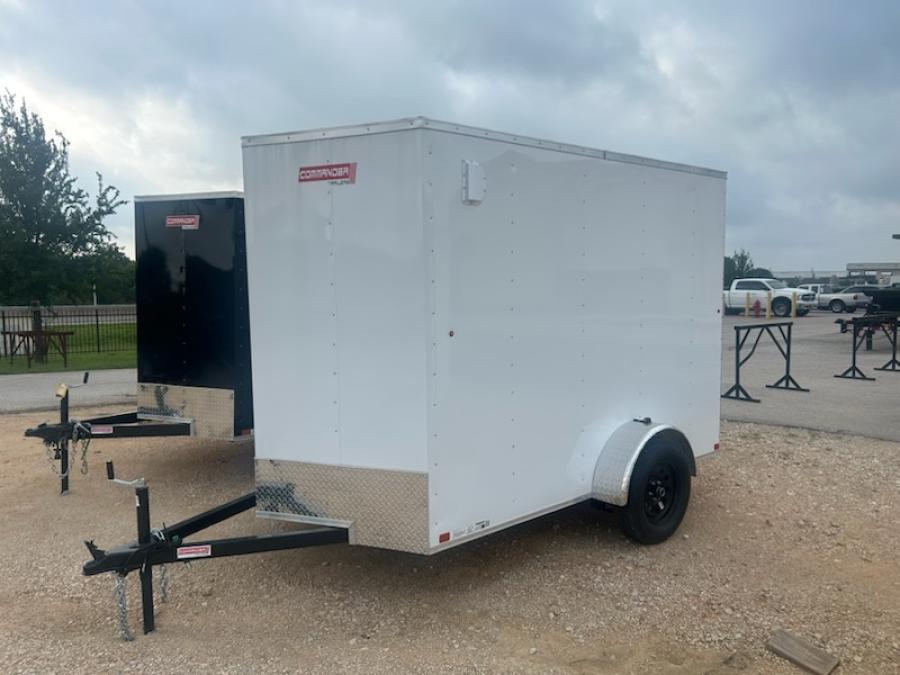 6X10 6X10 V NOSE ENCLOSED STD RAMP DOOR 3K BY CARRY ON Image 0