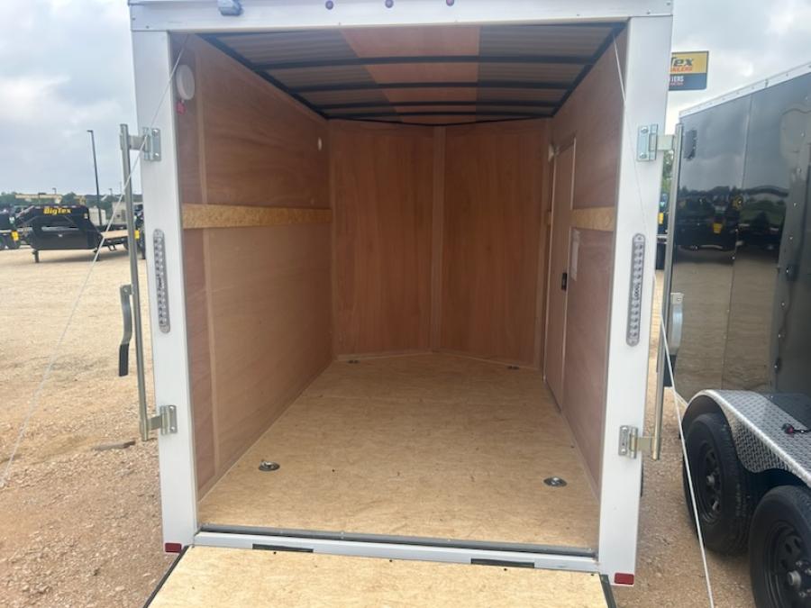6X10 6X10 V NOSE ENCLOSED STD RAMP DOOR 3K BY CARRY ON Image 3