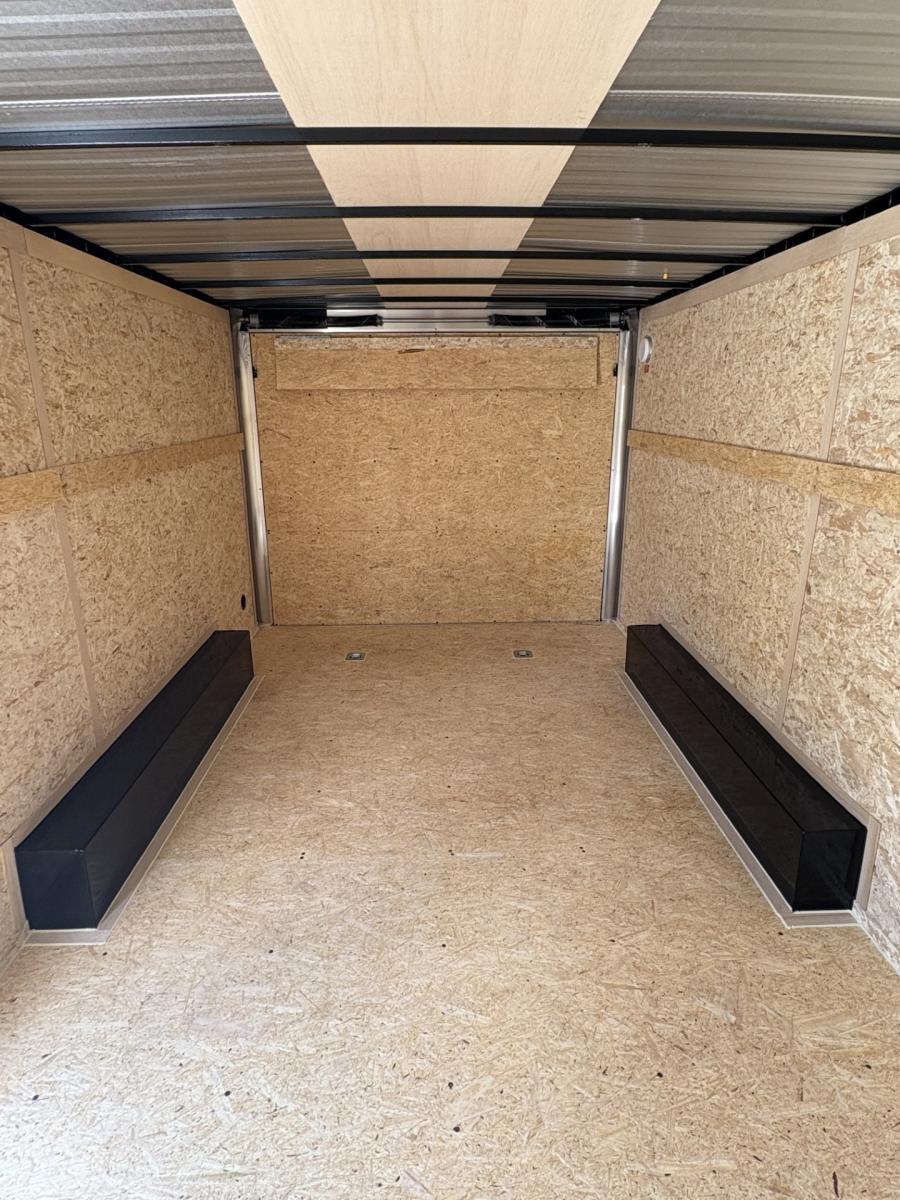 7X16 MTI 7X16 V NOSE ENCLOSED STD RAMP DOOR 7K BY CARRY ON Image 5
