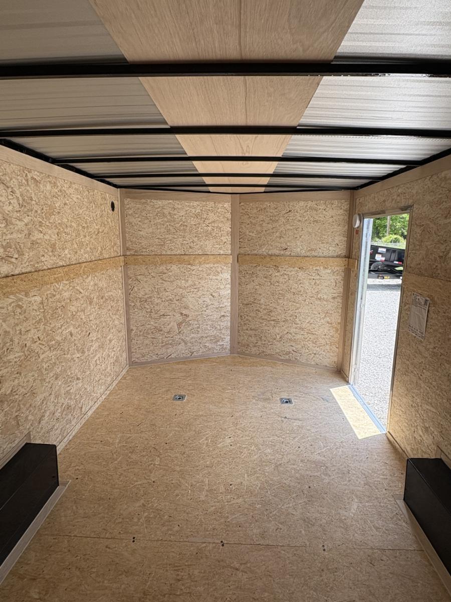 7X16 MTI 7X16 V NOSE ENCLOSED STD RAMP DOOR 7K BY CARRY ON Image 7