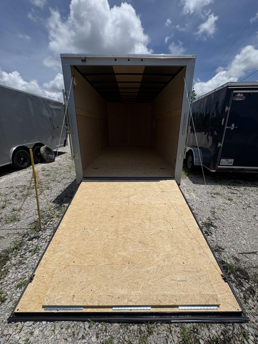7X16 MTI 7X16 V NOSE ENCLOSED STD RAMP DOOR 7K BY CARRY ON Image 9