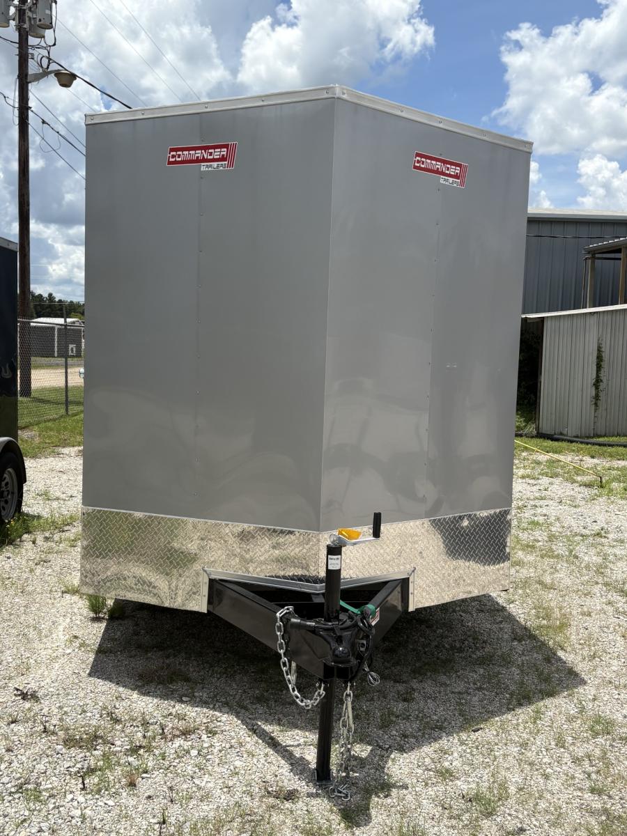 7X16 MTI 7X16 V NOSE ENCLOSED STD RAMP DOOR 7K BY CARRY ON Image 0