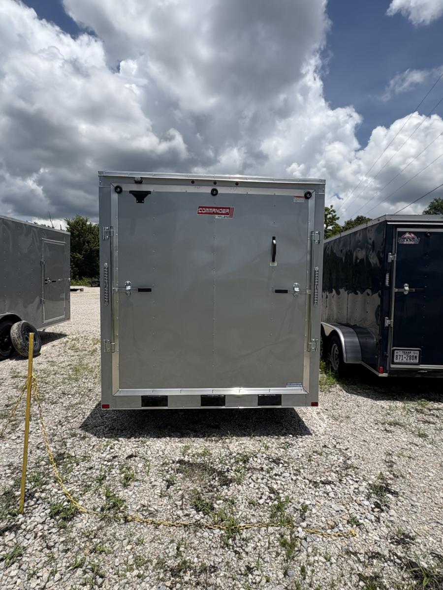 7X16 MTI 7X16 V NOSE ENCLOSED STD RAMP DOOR 7K BY CARRY ON Image 1