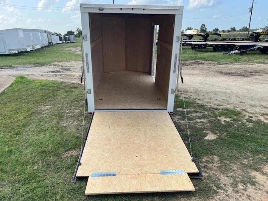 6X12 V NOSE ENCLOSED STD RAMP DOOR 3K Image 3
