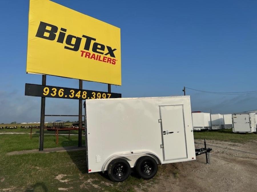 6X12 V NOSE ENCLOSED STD RAMP DOOR 7K Image 0