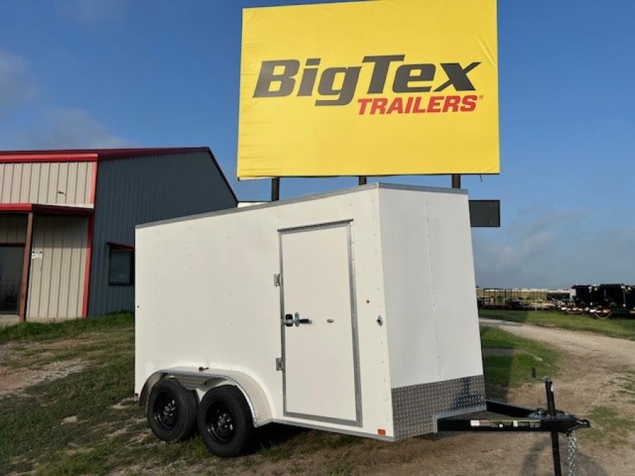 6X12 V NOSE ENCLOSED STD RAMP DOOR 7K Image 2