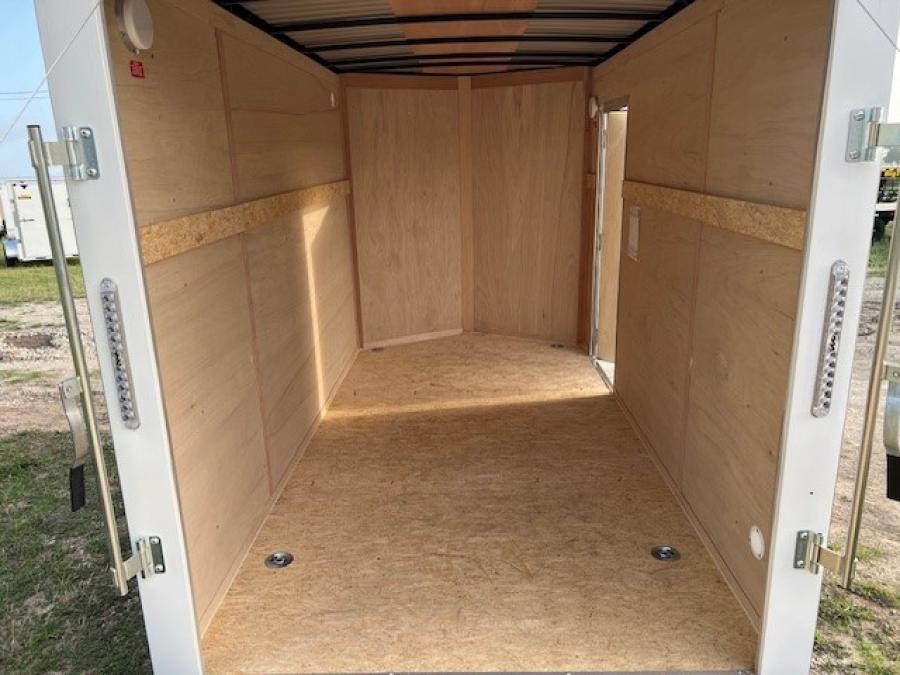 6X12 V NOSE ENCLOSED STD RAMP DOOR 7K Image 4