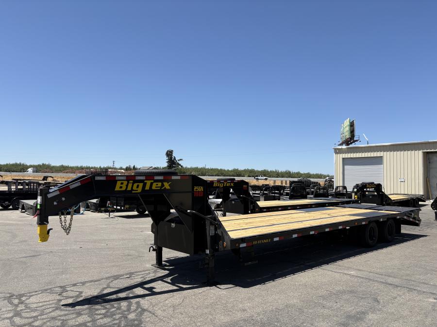 Big Tex 25GN, Gooseneck, 102" x 30', 25.9K, Dovetail, Mega Ramps Image 0
