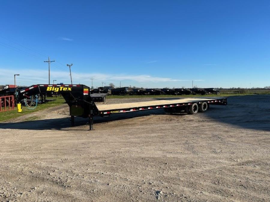 Big Tex 22GN, Gooseneck, 102" x 40', 23.9K, Dovetail, Mega Ramps Image 0