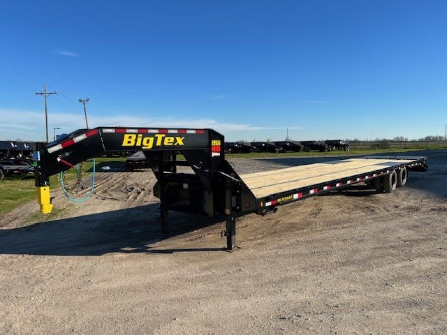 Big Tex 22GN, Gooseneck, 102" x 40', 23.9K, Dovetail, Mega Ramps Image 1