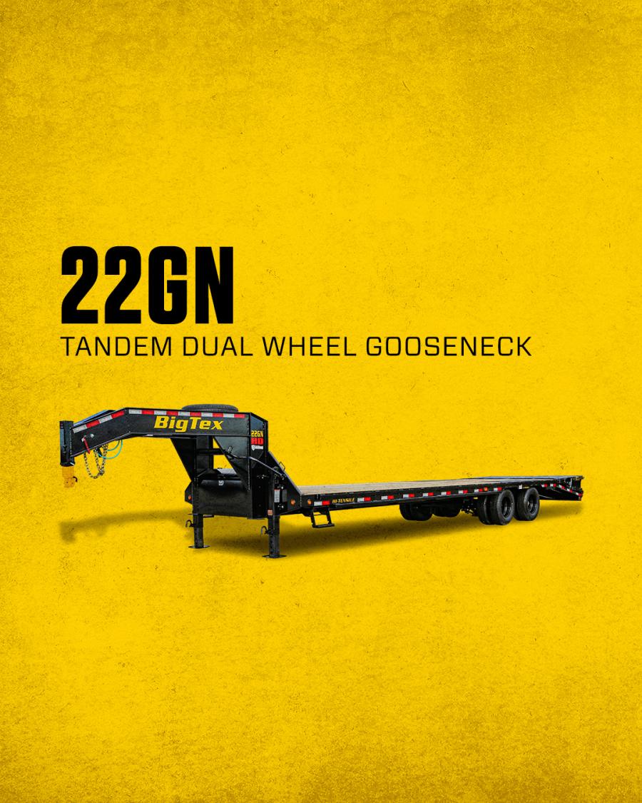 Big Tex 22GN, Gooseneck, 102" x 40', 23.9K, Dovetail, Mega Ramps Image 4