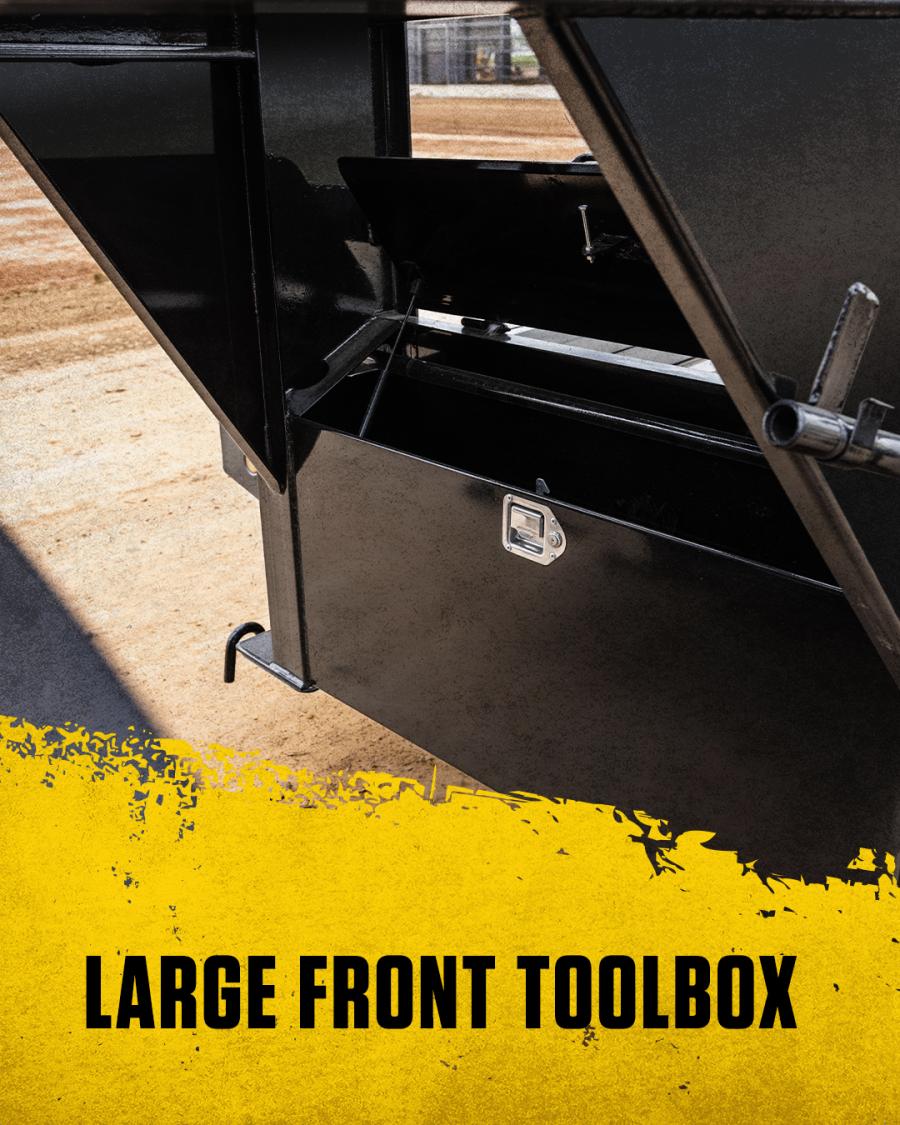 Big Tex 22GN, Gooseneck, 102" x 40', 23.9K, Dovetail, Mega Ramps Image 6