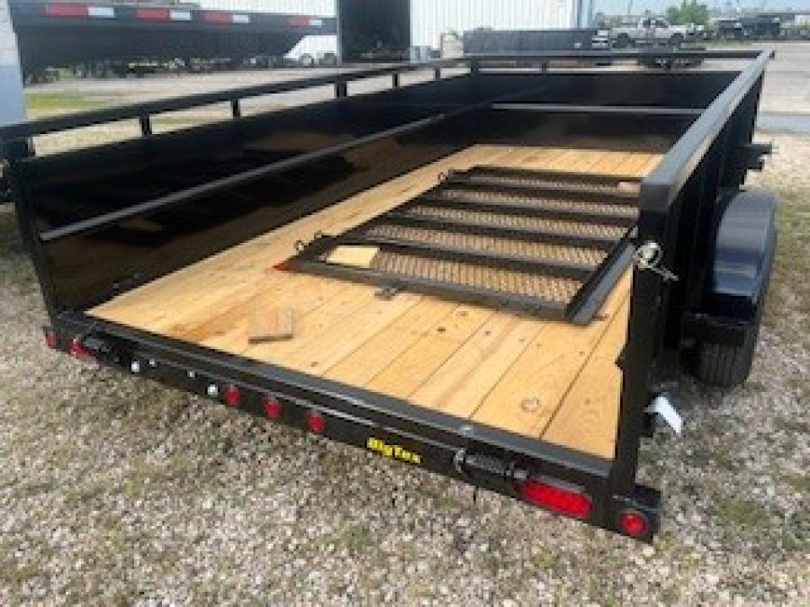 Big Tex 35SV, Single Axle Landscape, 77" x 12', 3K Image 4