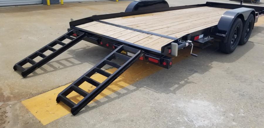 Big Tex 10CH, Car Hauler, 83" x 20', 9.9K, Dovetail Image 1