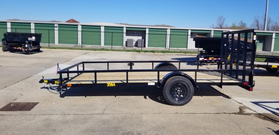 Big Tex 35SA 2,995# SA UTL 77"x14 BLACK Image 1