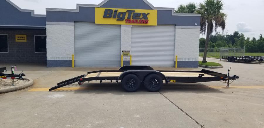 Big Tex 70CH, Car Hauler, 83" x 18', 7K, Dovetail Image 1
