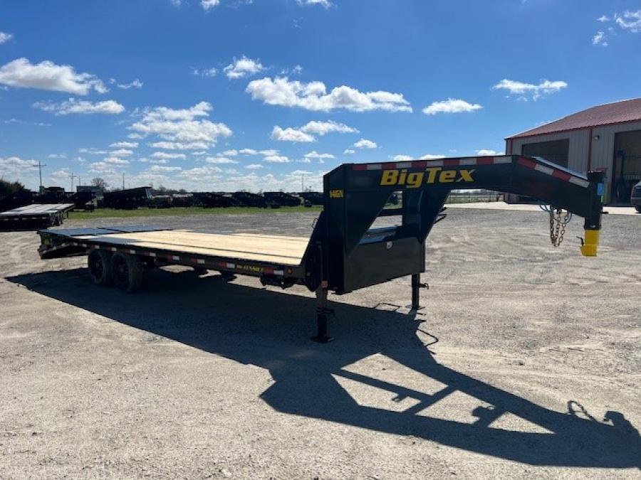 Big Tex 14GN, Gooseneck, 102" x 25', 15.9K, Dovetail, Mega Ramps Image 3