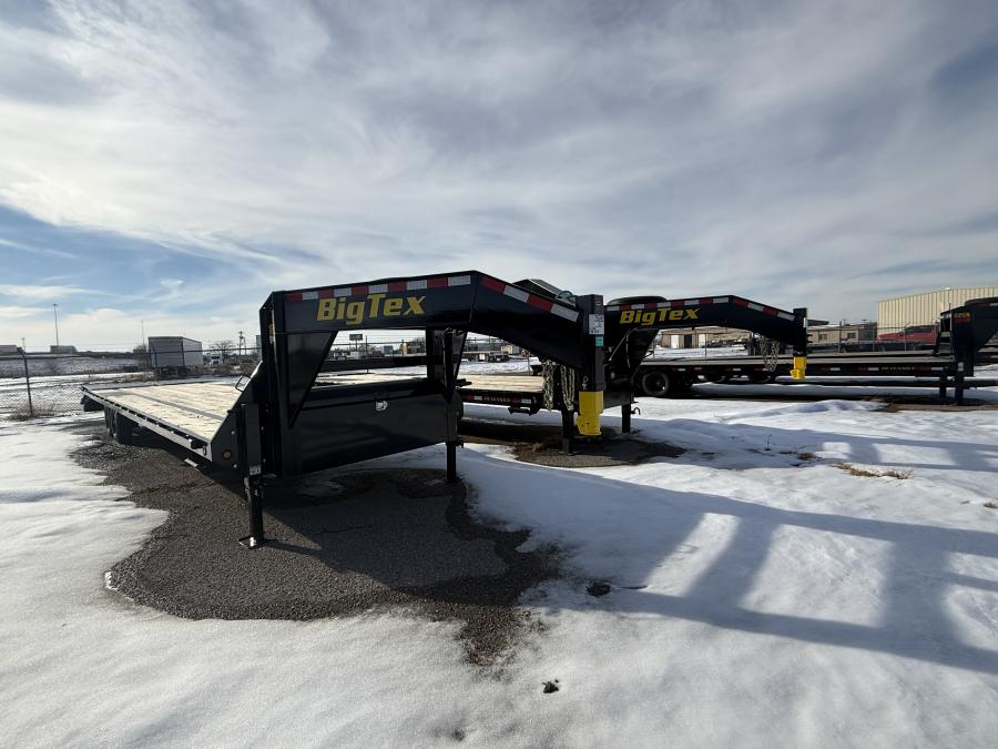 Big Tex 16GN, Gooseneck, 102" x 35', 17.5K, Dovetail, Mega Ramps Image 0