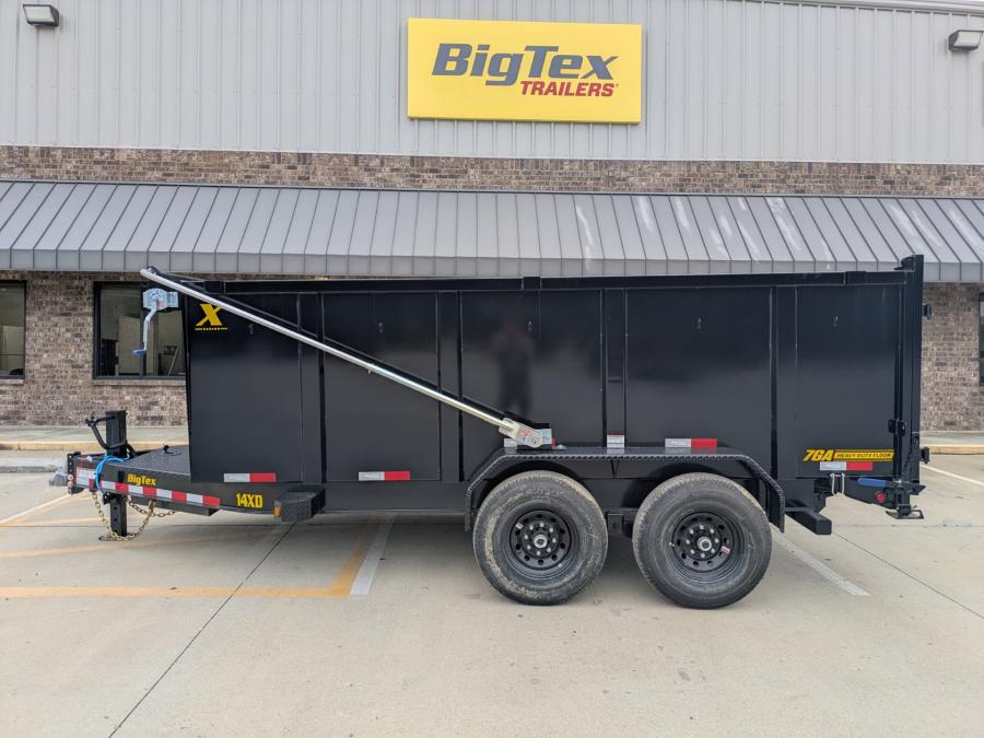 Big Tex 14XD, Dump, 83" x 14', 15.4K, 4' Sides, X-Series Image 2
