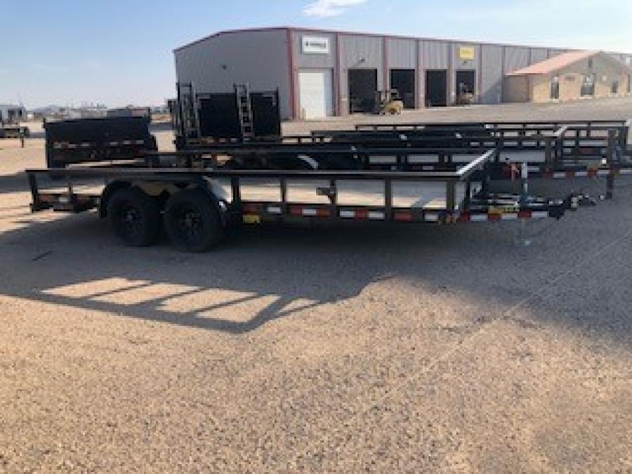 Big Tex 10PI 10K TANDEM PIPE (7x 12) STD.W/2-ELECTRIC BRAKES Image 1