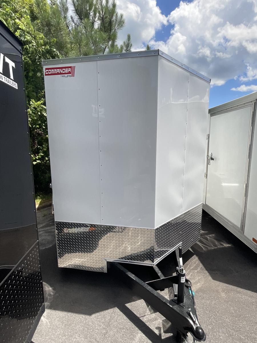 7X16 7X16 V NOSE ENCLOSED STD RAMP DOOR 7K BY CARRY ON Image 0