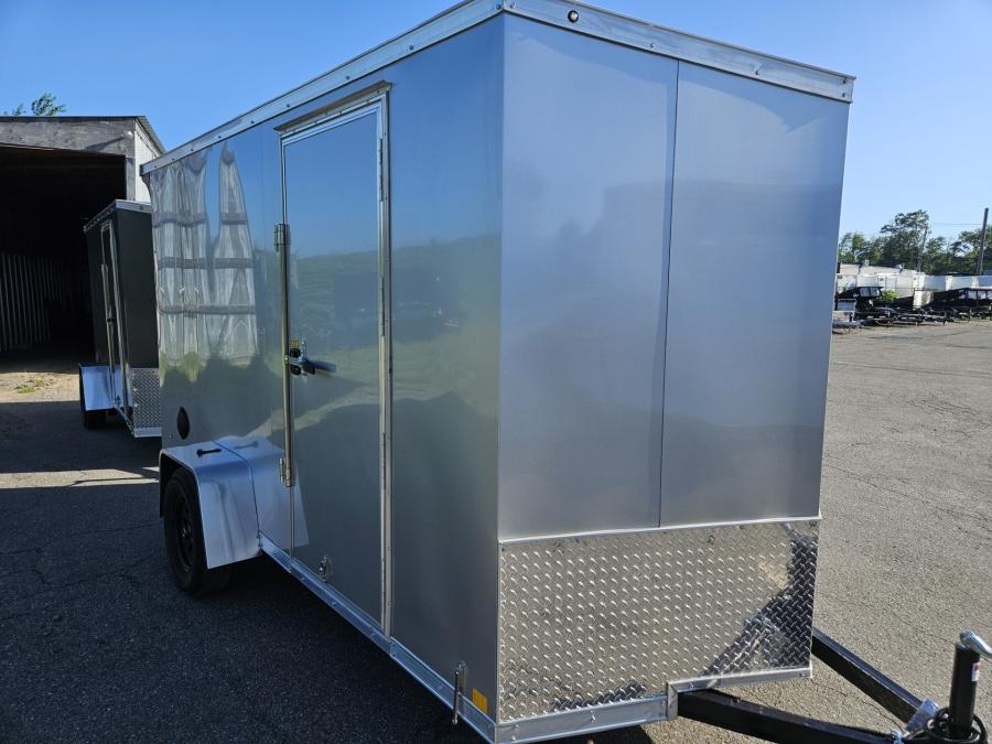 RDLX RDLX 6 x 12 SA FLAT TOP WEDG ENCLOSED TRAILER BY RC Image 1