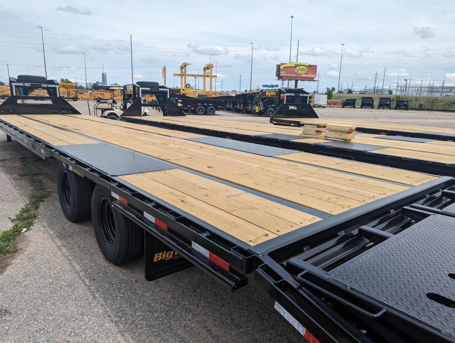 Big Tex 25GN, Gooseneck, 102" x 40', 25.9K, Dovetail, Mega Ramps Image 1