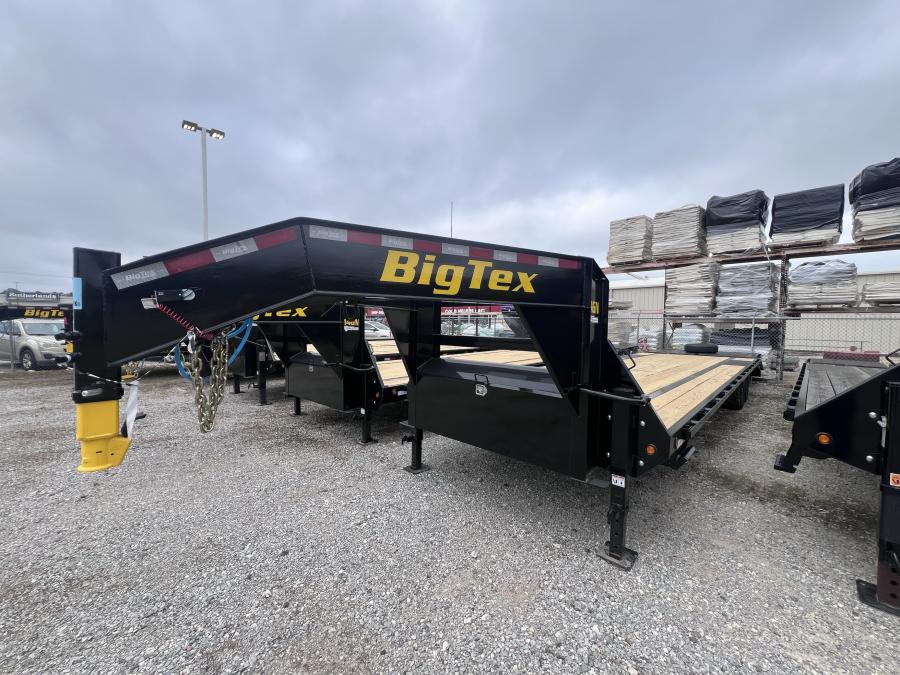 Big Tex 14GN, Gooseneck, 102" x 33', 15.9K, Dovetail, Mega Ramps Image 0