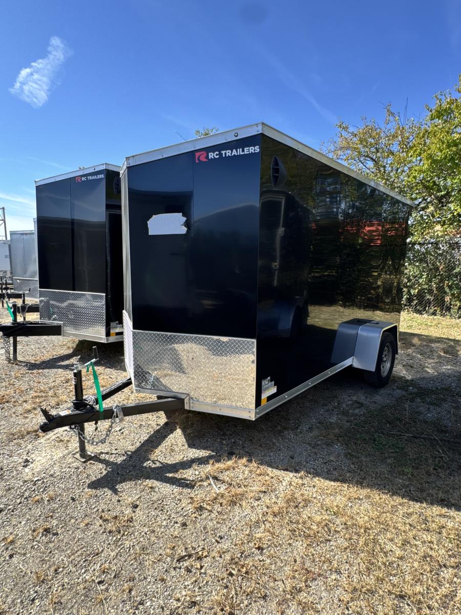 RDLX RDLX 6 x 12 SA FLAT TOP WEDG ENCLOSED TRAILER BY RC Image 0