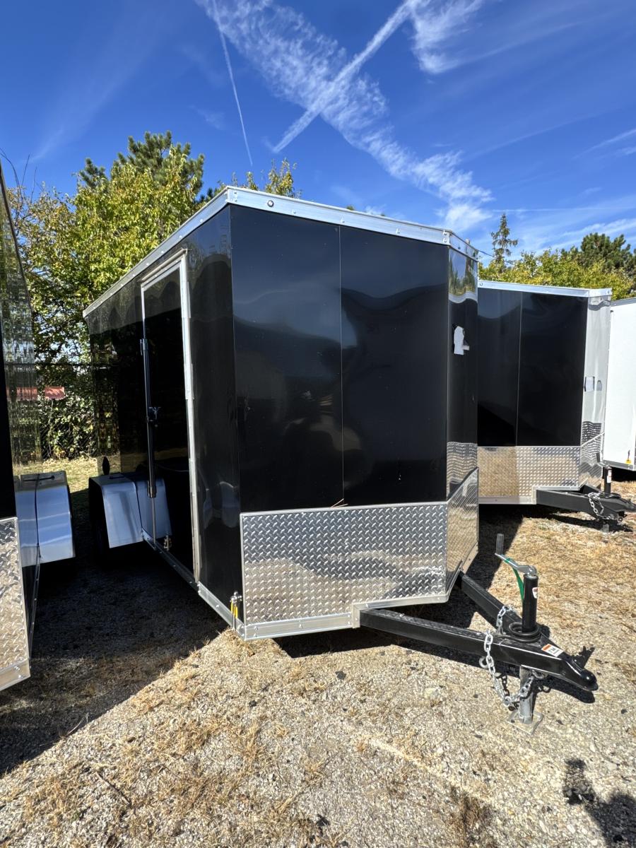 RDLX RDLX 6 x 12 SA FLAT TOP WEDG ENCLOSED TRAILER BY RC Image 1