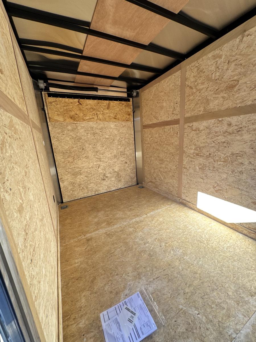 RDLX RDLX 6 x 12 SA FLAT TOP WEDG ENCLOSED TRAILER BY RC Image 3