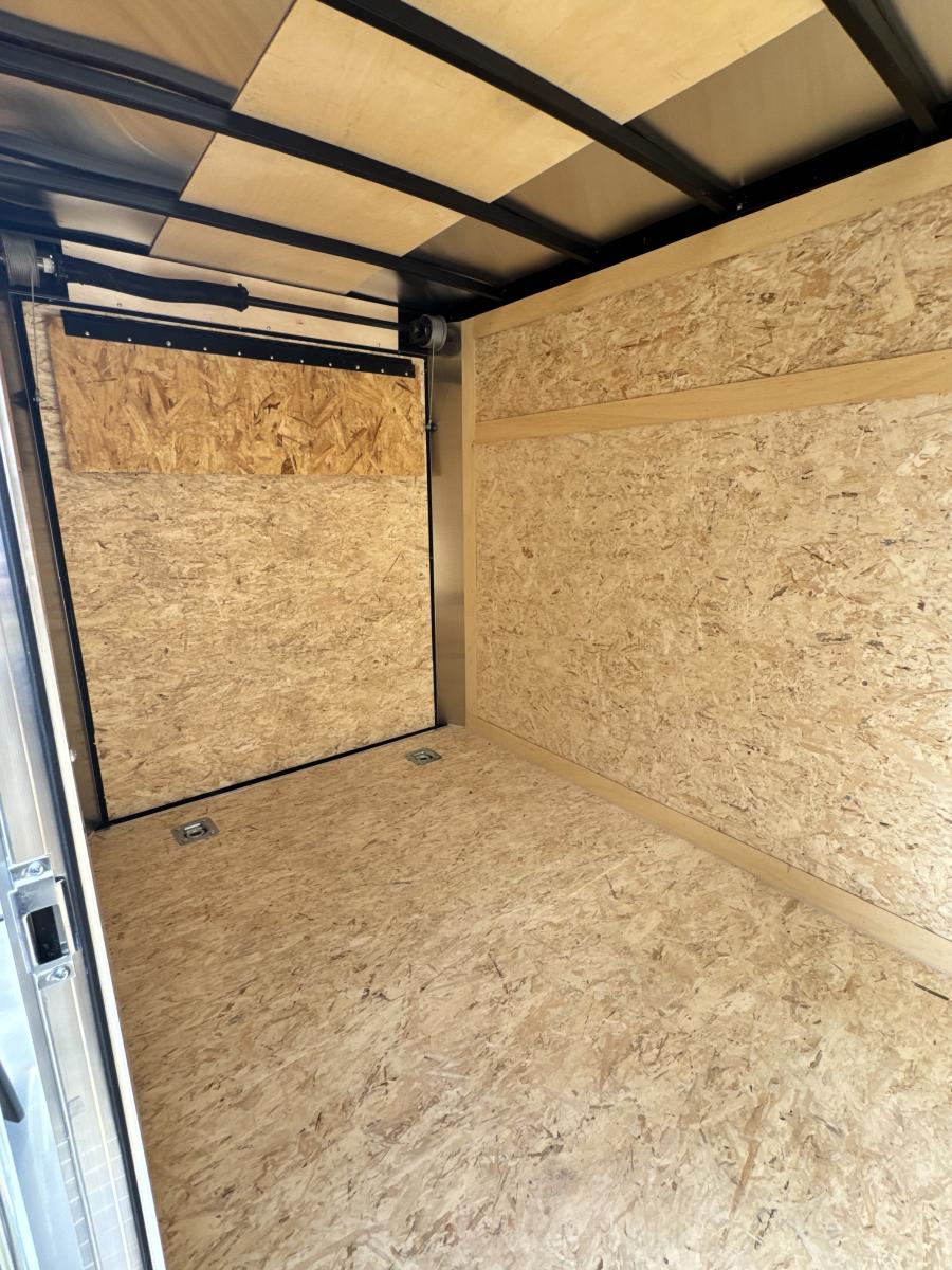 RWT5 RWT 5 x 8 SA FLAT TOP WEDGE ENCLOSED TRAILER BY RC Image 3