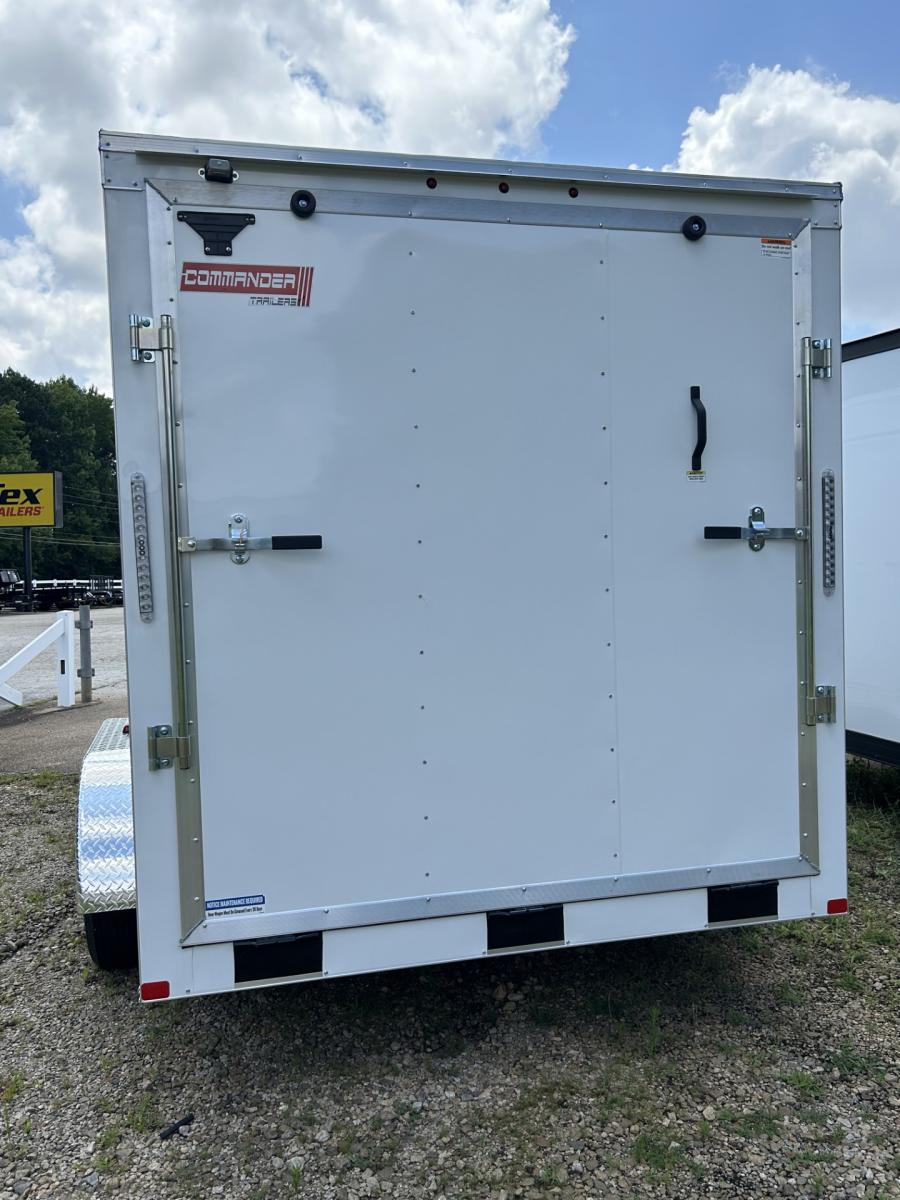 7X14 MTI 7X14 V NOSE ENCLOSED STD RAMP DOOR 7K BY CARRY ON image 1