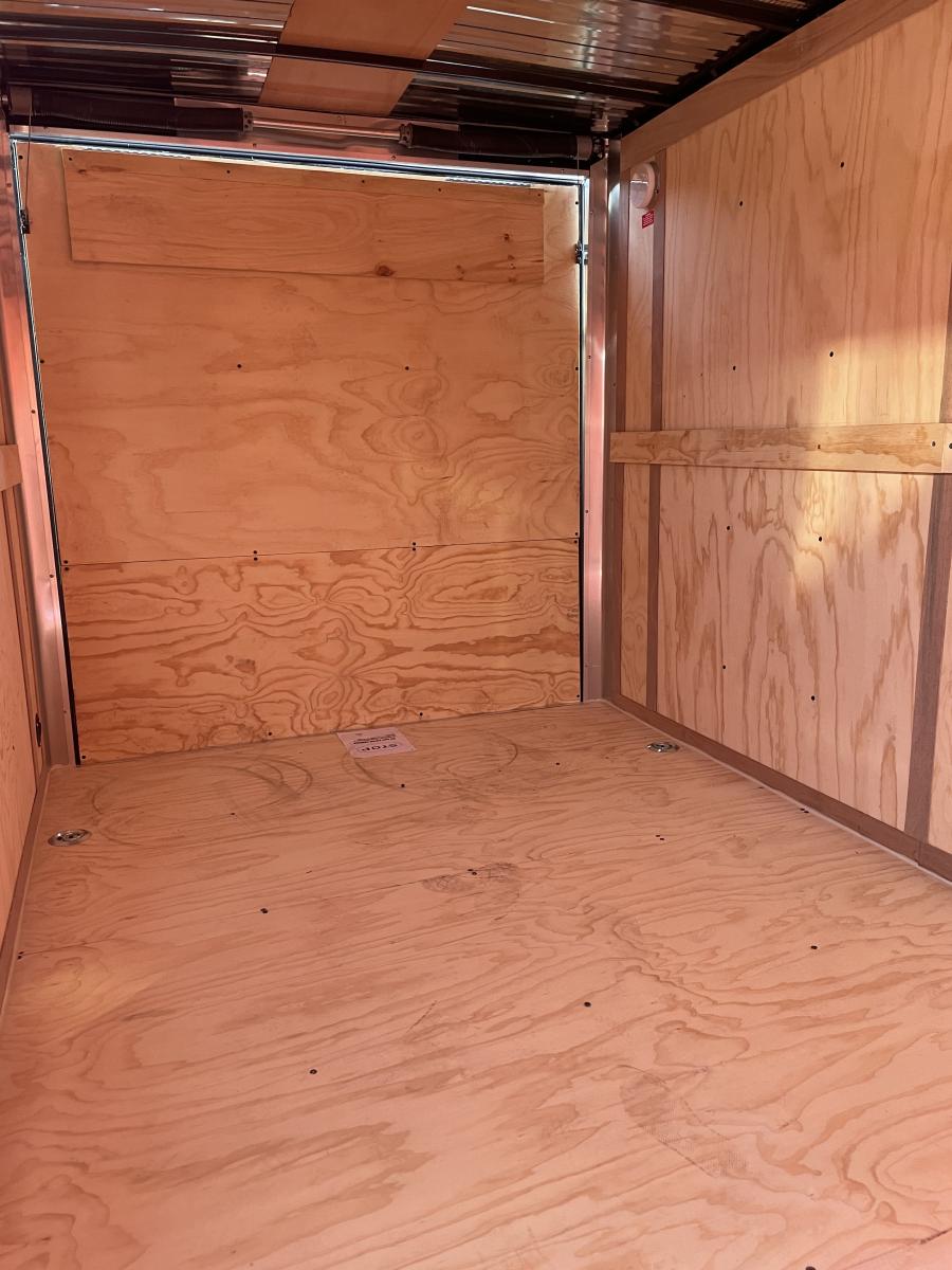 7X16 MTI 7X16 V NOSE ENCLOSED STD RAMP DOOR 7K BY CARRY ON image 2